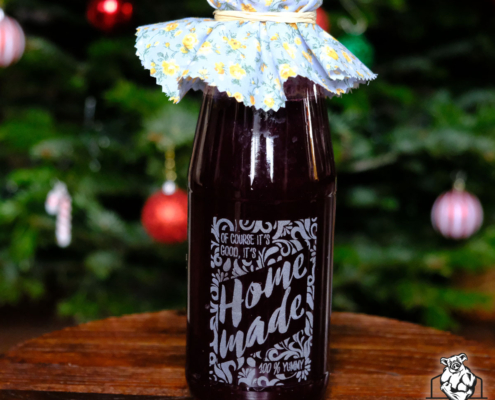 Blaubeer-Sirup