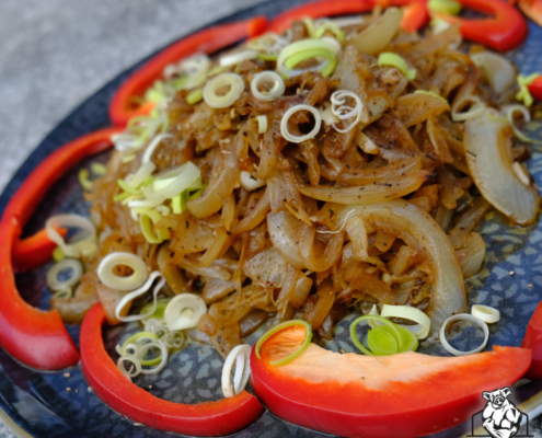 Sizilianischer Zwiebelsalat