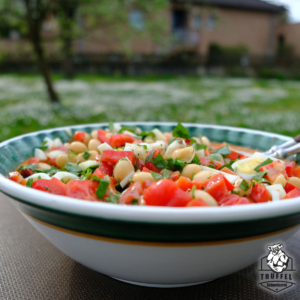 Türkischer Bohnensalat