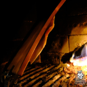 Flammlachs aus dem Kamin